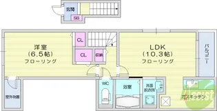 Grace NATORI【2階】の間取り