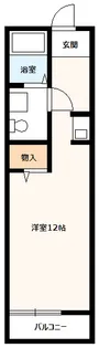 ヴェレーナ厚木【2階】の間取り