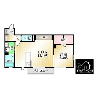 WITCUBE A【2階】の間取り