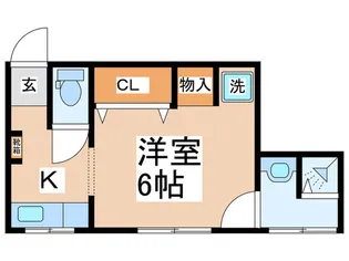 竹山荘【2階】の間取り