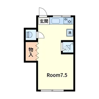 コーポM【2階】の間取り