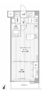 目黒テラス【1階】の間取り