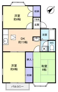 ユピテルゾーン【1階】の間取り