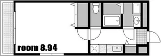 パルF2007【4階】の間取り