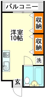 桜ハイツ【2階】の間取り