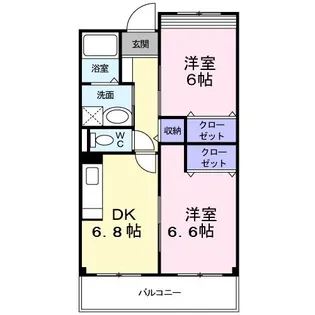 エアリーヒル【2階】の間取り
