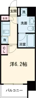 プレール・ドゥーク池袋【5階】の間取り