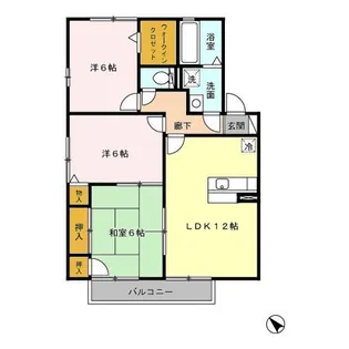 グリーンハイムII C棟【2階】の間取り