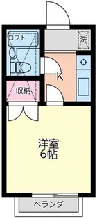 メゾン草薙 III【1階】の間取り