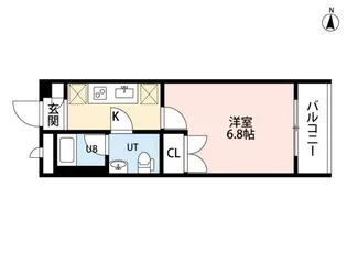 ヴェルデ学芸大学【3階】の間取り