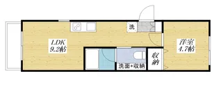クリフビレッジZ棟【1階】の間取り