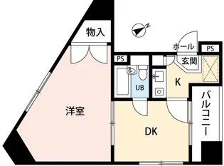 エポック恵比寿【5階】の間取り