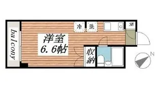 エステート光part3【3階】の間取り