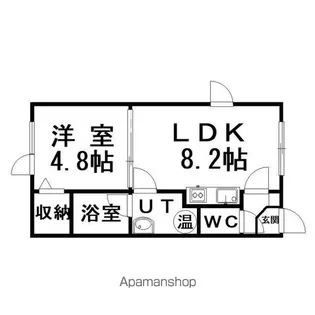パークス21【1階】の間取り