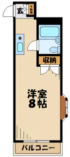 グランラパン【1階】の間取り
