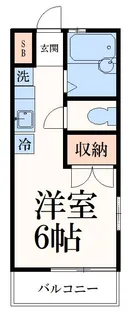 ブルーベル南大沢【2階】の間取り