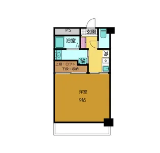 エフティ大学病院前【4階】の間取り