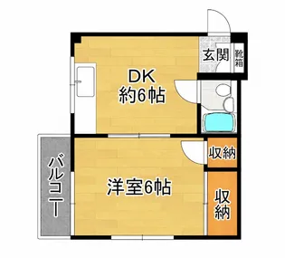 パープルハイム【2階】の間取り