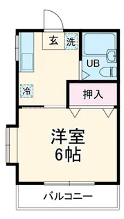 コーポトモ【1階】の間取り
