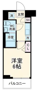 MAXIV CROS川口元郷【3階】の間取り