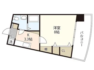 サンクレスト【5階】の間取り