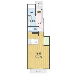 シンフォニア【1階】の間取り