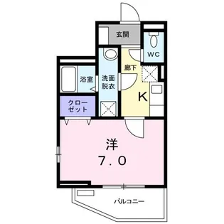 メゾンYS神楽坂【4階】の間取り