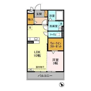 アークトゥルス【2階】の間取り