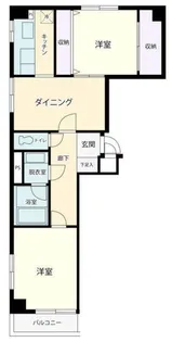 AZ武蔵小山【4階】の間取り