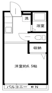 パルコート【2階】の間取り