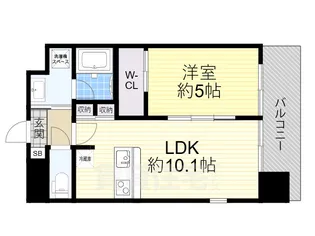 グランデ元町【4階】の間取り