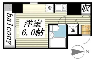 メゾン・ド・ヴィレ住吉【5階】の間取り