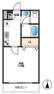 コレット上板橋【2階】の間取り