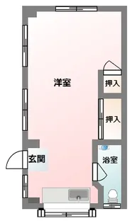 比嘉アパート【1階】の間取り