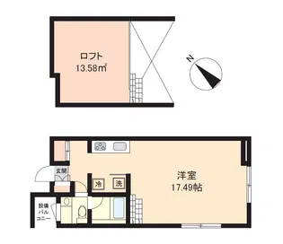 PASEO神宮前【4階】の間取り