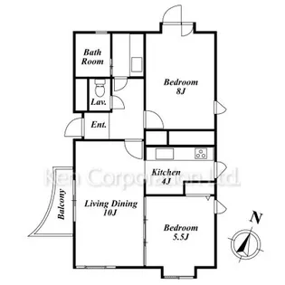 Y-FLATS【3階】の間取り