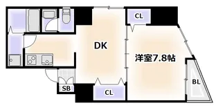 クリスタ文の里【2階】の間取り