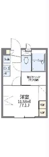 レオパレスアルカンシェル【2階】の間取り
