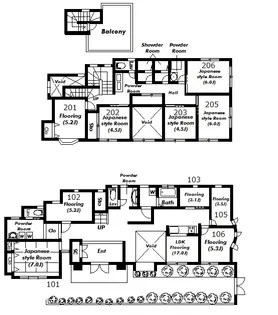SUNNYSIDE INN材木座I【1階】の間取り