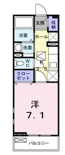 愛知県名古屋市緑区大高町字上瀬木川西【アパート】の間取り
