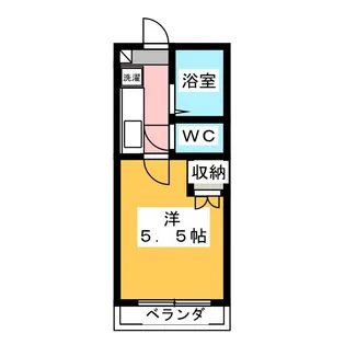 エスポワール上並榎【2階】の間取り