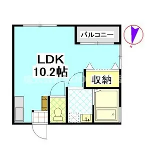 コート野崎【1階】の間取り