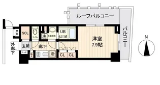 リテラス馬込【9階】の間取り