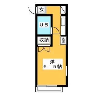 西町コート【1階】の間取り