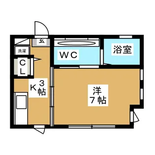 シャーメゾン渡辺【2階】の間取り