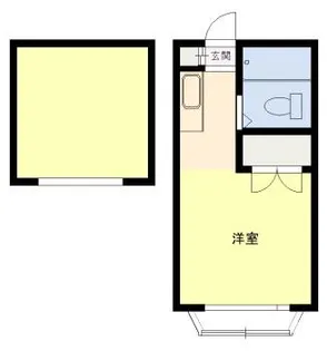 サンハイツ【2階】の間取り