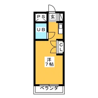 メゾン高畑【6階】の間取り