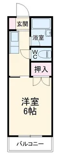 シェルブール駿河【2階】の間取り