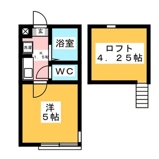 エルカーサ【2階】の間取り