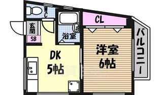 エクセランス台町【2階】の間取り